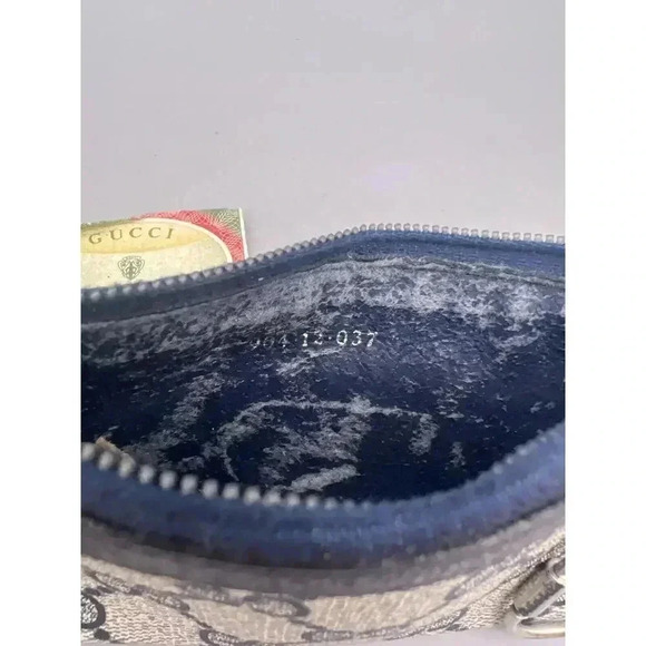 Vintage Gucci Womens Monogram Canvas Logo Zip Accessory Collection Coin … - Picture 7 of 9